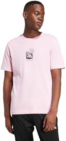 Adidas Mens Lounge Drink Graphic T Shirt