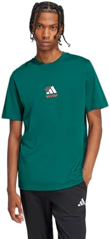 Adidas Mens Lounge Pizza Graphic T Shirt