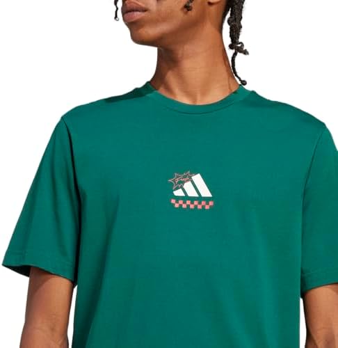 Adidas Mens Lounge Pizza Graphic T Shirt