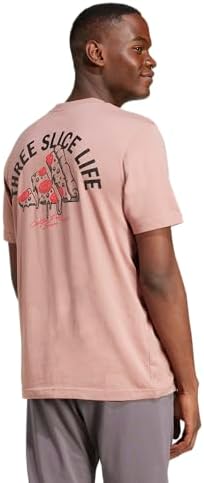 Adidas Mens Lounge Pizza Graphic T Shirt