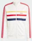 Talla S - Adidas The First TT Track Top White Red 3 stripe Jacket IW3233 Full Zip Men s Sm