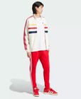 Talla S - Adidas The First TT Track Top White Red 3 stripe Jacket IW3233 Full Zip Men s Sm