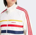 Talla S - Adidas The First TT Track Top White Red 3 stripe Jacket IW3233 Full Zip Men s Sm