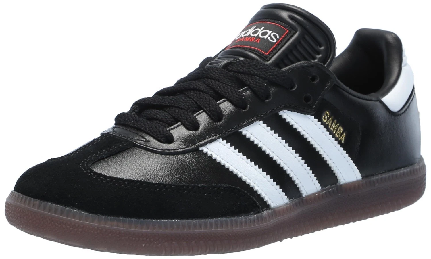 Adidas Unisex Samba Indoor Sneaker Black White Vivid Red Size 8 5 Men 9 5 W New