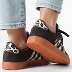 Adidas VL Court 3 0 Women s Athletic Shoe Cheetah Brown Sneaker Footwear #347