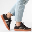 Adidas VL Court 3 0 Women s Athletic Shoe Cheetah Brown Sneaker Footwear #347