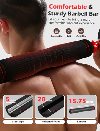 Adjustable Dumbbells  20/30/40/55/60/70/80/90lbs Free Weights Dumbbells Convertible 2 or 3 in 1 Set Used as Barbell  Kettlebells  A Pair of Lightweight for Home Gym