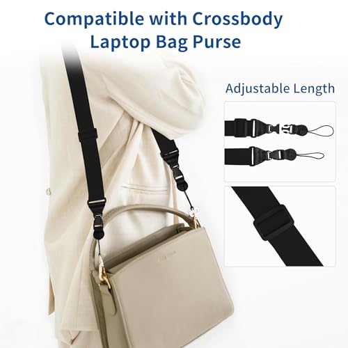 Adjustable iPad Binocular Camera Strap  Comfortable Shoulder Strap Nylon Neck Lanyard for iPad/Samsung Tablet Case Crossbody Laptop Luggage Bag Black