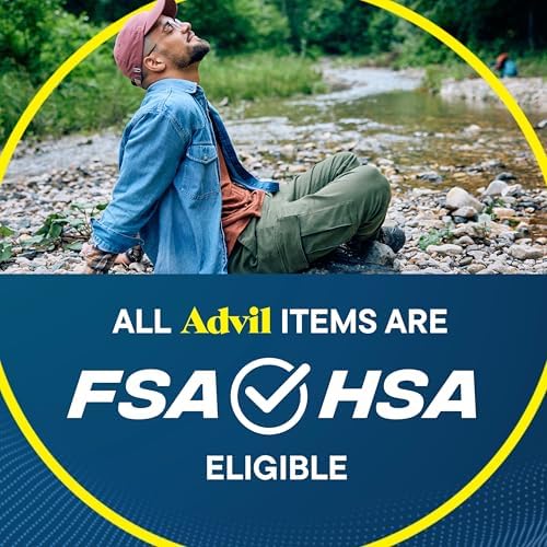 Advil Liqui Gels Pain Reliever and Fever Reducer  Pain Medicine for Adults with Ibuprofen 200mg for Headache  Backache  Menstrual Pain and Joint Pain Relief   200 Liquid Filled Capsules