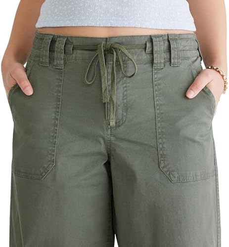 Aeropostale Womens Low Rise Baggy Wide Leg Jean