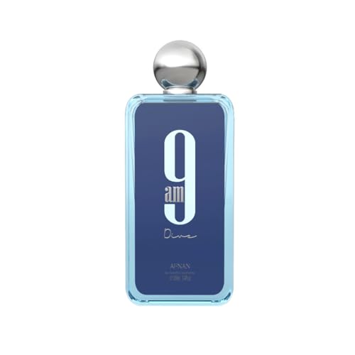 Afnan 9 AM Pour Femme Eau De Parfum, 3.4 onzas
