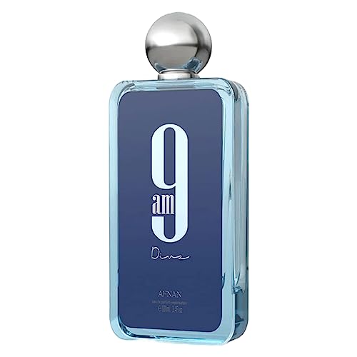 Afnan 9 AM Dive  By Afnan Perfumes  EDP SPRAY 3 4 Ounce  100ml  Unisex