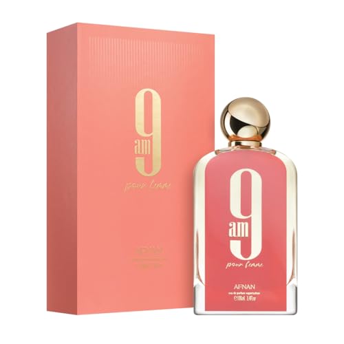 Afnan 9 AM Pour Femme Eau De Parfum  3 4 Fl  Oz
