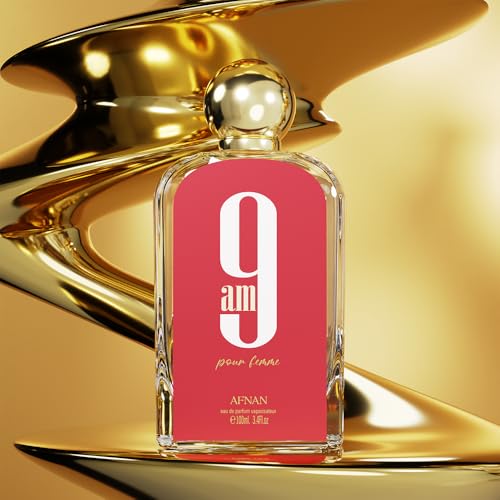 Afnan 9 AM Pour Femme Eau De Parfum  3 4 Fl  Oz
