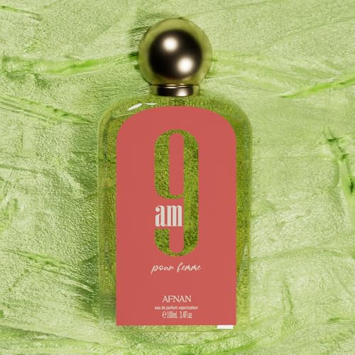 Afnan 9 AM Pour Femme Eau De Parfum  3 4 Fl  Oz
