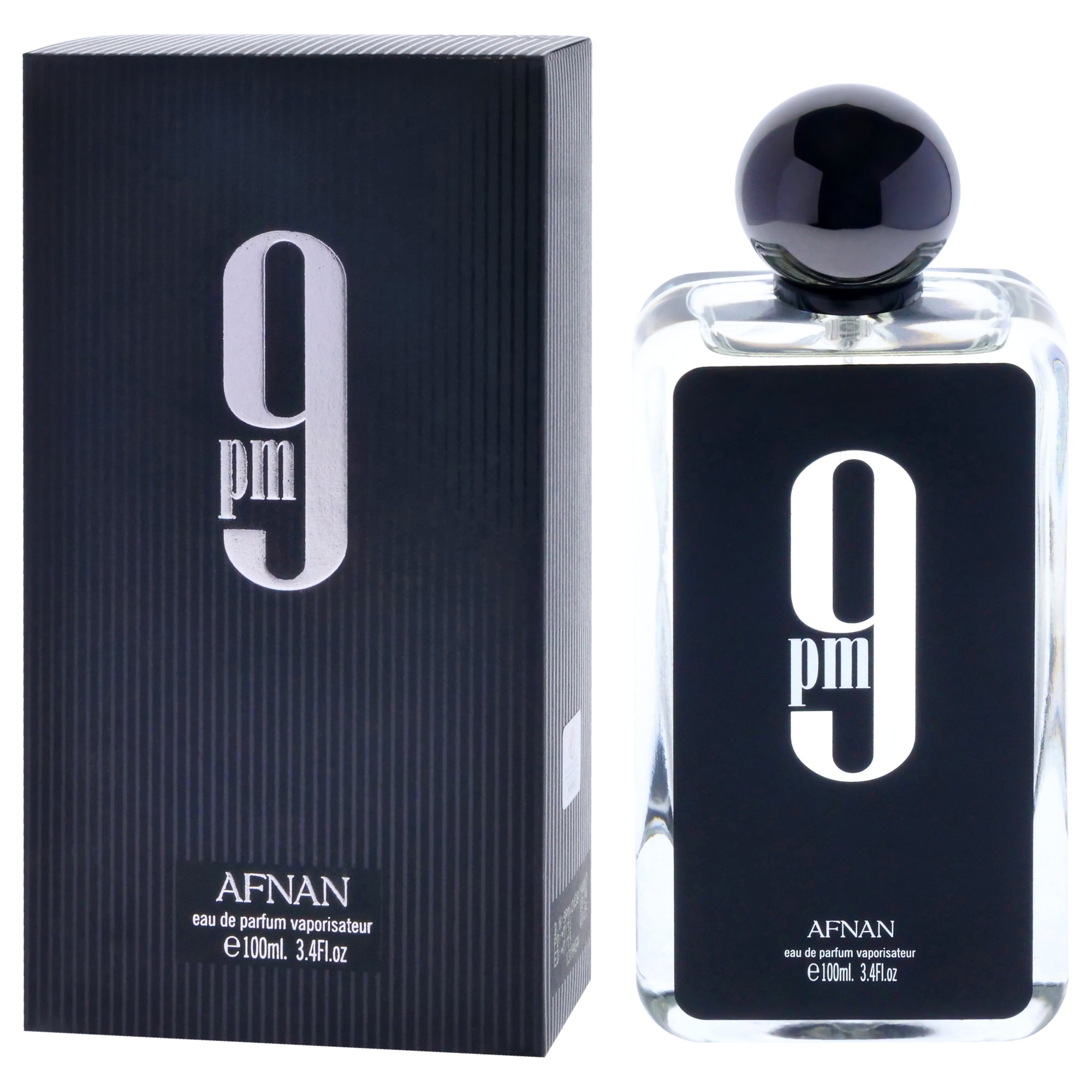 Afnan 9 PM Eau De Parfum Spray  Cologne for Men  3 4 oz