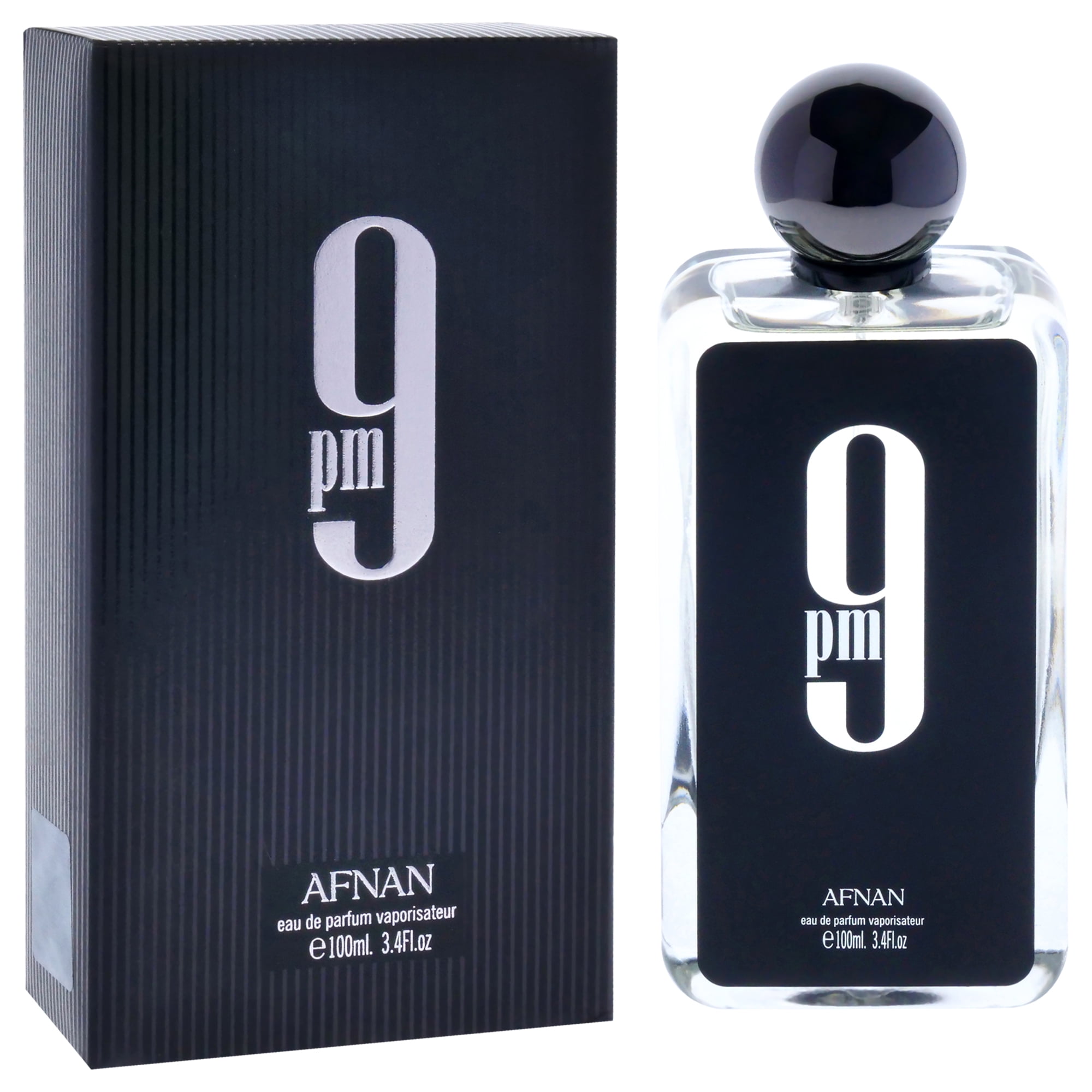 Afnan 9 PM Eau De Parfum Spray  Cologne for Men  3 4 oz