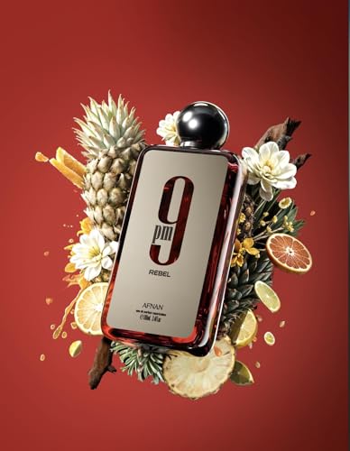 Afnan 9 PM Rebel Unisex Eau De Parfum 3 4 Fl Oz
