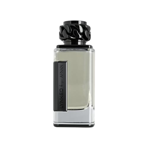 Afnan Lynked Freedom (Black) For Men Eau De Parfum, 3.4 Fl. Oz