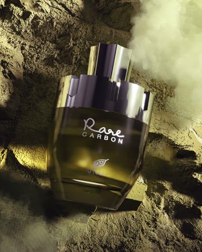 Afnan Rare Carbon Eau De Parfum Spray for Men  3 4 Fl  Oz