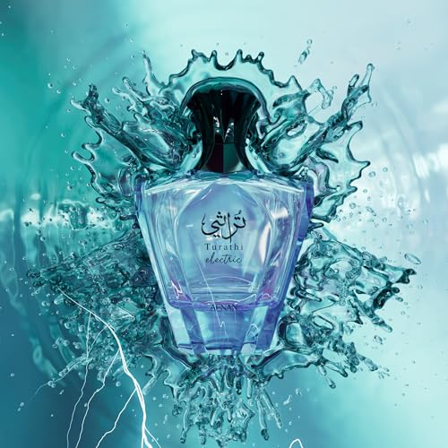 Afnan Turathi Blue Eau de Parfum Spray for Men  3 0 Fl  Oz
