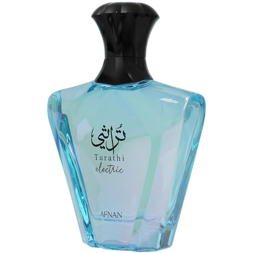 Afnan Turathi Blue Eau de Parfum Spray for Men  3 0 Fl  Oz
