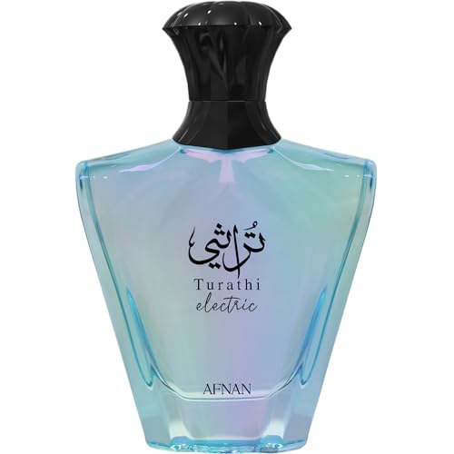 Afnan Turathi Blue Eau de Parfum Spray for Men  3 0 Fl  Oz