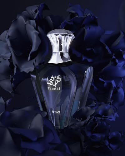 Afnan Turathi Blue Eau de Parfum Spray for Men  3 0 Fl  Oz