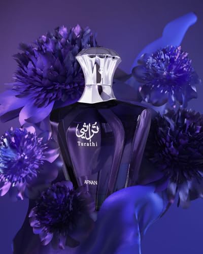 Afnan Turathi Blue Eau de Parfum Spray for Men  3 0 Fl  Oz