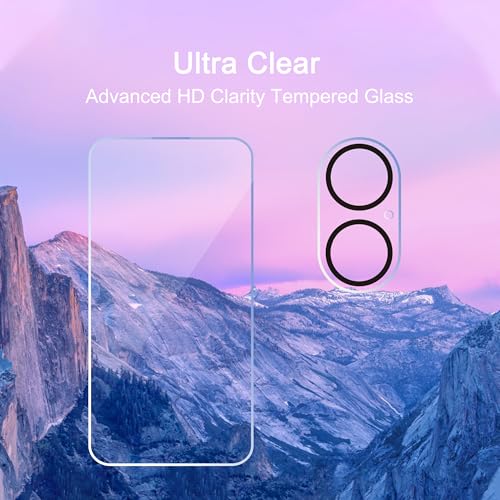 Ailun 3 Pack Screen Protector for iPhone 17  6 3 inch    3 Pack Camera Lens Protector with Installation Frame Dynamic Island Compatible Case Friendly Tempered Glass Not for iPhone 17 Pro/Pro Max/Air 