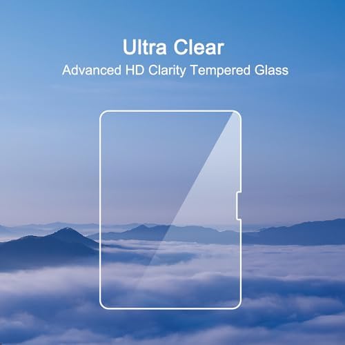 Ailun Screen Protector for iPad Air 11 Inch 2026/2025/2024  8/7/6th Gen M4/M3/M2   iPad Pro 11 inch 2025/2024  6/5th Gen M5/M4  Tempered Glass Face ID Apple Pencil Compatible Case Friendly 2 Pack
