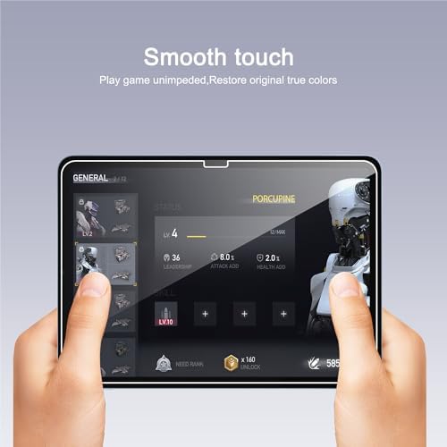 Ailun Screen Protector for iPad Air 11 Inch 2026/2025/2024  8/7/6th Gen M4/M3/M2   iPad Pro 11 inch 2025/2024  6/5th Gen M5/M4  Tempered Glass Face ID Apple Pencil Compatible Case Friendly 2 Pack