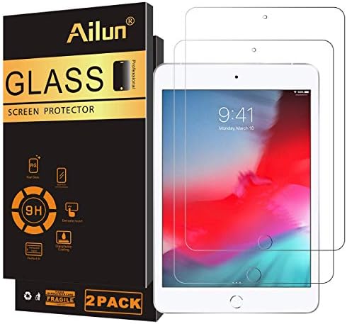 Ailun Screen Protector for iPad Air 11 Inch 2026/2025/2024  8/7/6th Gen M4/M3/M2   iPad Pro 11 inch 2025/2024  6/5th Gen M5/M4  Tempered Glass Face ID Apple Pencil Compatible Case Friendly 2 Pack