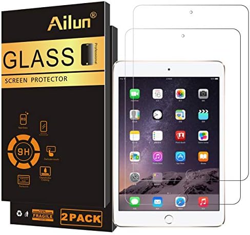 Ailun Screen Protector for iPad Air 11 Inch 2026/2025/2024  8/7/6th Gen M4/M3/M2   iPad Pro 11 inch 2025/2024  6/5th Gen M5/M4  Tempered Glass Face ID Apple Pencil Compatible Case Friendly 2 Pack
