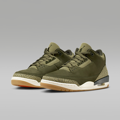 Talla 10 M Air Jordan 3 Retro "Medium Olive"