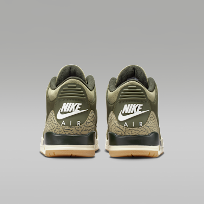 Talla 10 M Air Jordan 3 Retro "Medium Olive"
