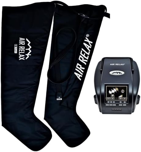 Air Relax AR 2 Professional Compression Boots  FDA Cleared Leg Recovery System  Medical Grade Recovery Boots and Pump  3 Therapy Modes 4 Chambers  for Circulation in Legs and Muscle Relief