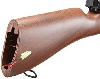 Airsoft Tommy Thompson Durable Submachine Gun WW2 Chicago Typewriter Full Auto SMG AEG with Extra Stick Magazines  Battery and Charger