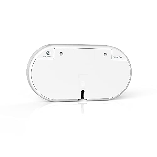 Airthings 2960 View Plus - Monitor de calidad del aire y radón alimentado a batería (PM, CO2, COV, humedad, temperatura, presión)