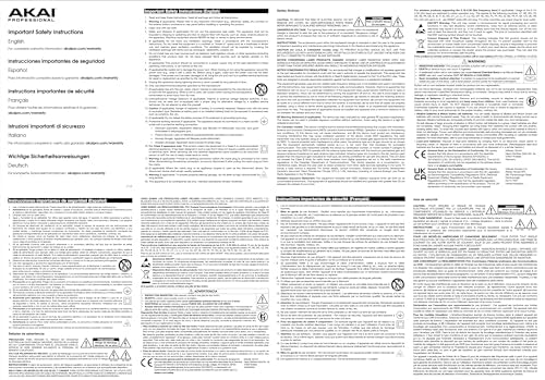 Akai Professional MPK Mini Plus   USB MIDI Keyboard Controller with 37 Mini Keys  8 MPC Pads  Sequencer  MIDI/CV/Gate I/O and Native Instruments Sound Package  White Limited Edition