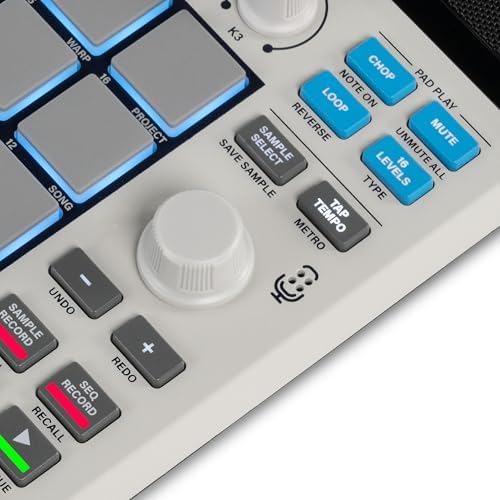 Akai Professional MPC Sample Standalone Portable Sampler  Sequencer and Effects Processor  with Rechargeable Battery  USB C  Built in Speaker and Microphone