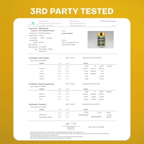 Akkermansia Muciniphila Probiotics 320 Billion CFU  Probiotic and Prebiotic   Akkermansia Probiotics for gut health   Inulin Prebiotic Fiber Capsules Astaxanthin & Berberine & Chromium 480 caps 4 pack