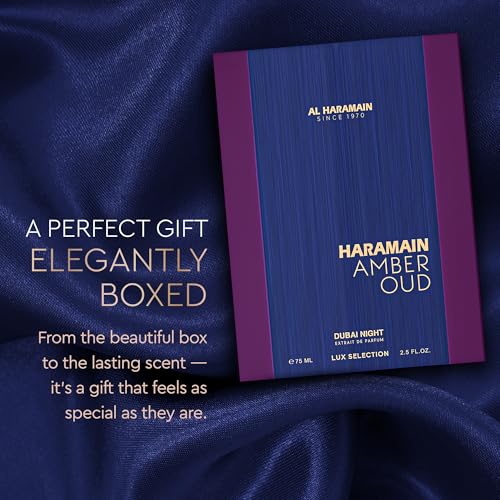 Al Haramain Amber Oud   Dubai Night   Cologne for Men and Women   Bergamot  Tonka Bean Fragrances   Long Lasting Perfume for Men and Women   2 5 oz