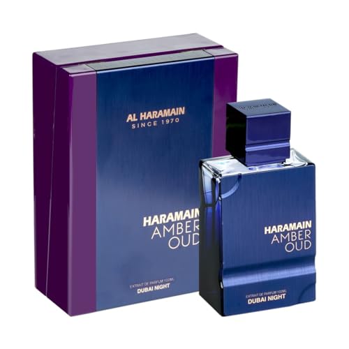 Al Haramain Amber Oud   Dubai Night   Cologne for Men and Women   Bergamot  Tonka Bean Fragrances   Long Lasting Perfume for Men and Women   2 5 oz