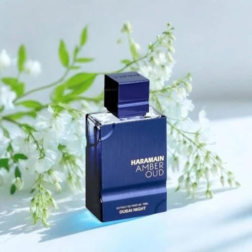 Al Haramain Amber Oud   Dubai Night   Cologne for Men and Women   Bergamot  Tonka Bean Fragrances   Long Lasting Perfume for Men and Women   2 5 oz