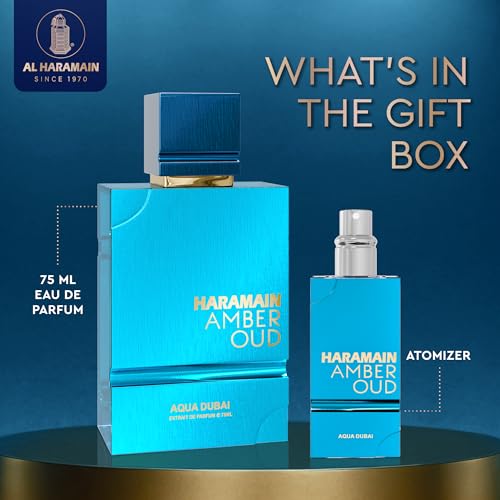 Al Haramain Amber Oud   Aqua Dubai   Oud Cologne for Men   Amber Perfume for Men   Long Lasting Perfume with Bergamot  Vanilla Fragrances   3 33 oz