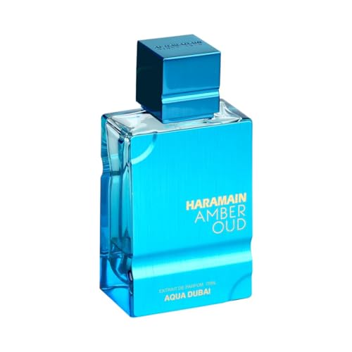 Al Haramain Amber Oud   Aqua Dubai   Cologne for Men and Women   Bergamot  Amber  Musk Fragrances   Long Lasting Perfume for Men and Women   2 5 oz