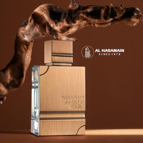 Al Haramain Amber Oud Gold Edition   Arabian Perfume for Women and Men Unisex   Long Lasting Amber   2 oz