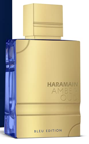 Al Haramain Amber Oud Blue Edition Eau De Parfum Spray 60ml  2 0 oz    Long Lasting Men s Cologne with Amber & Sandalwood  Arabian Perfume for Men  Premium Fragrance