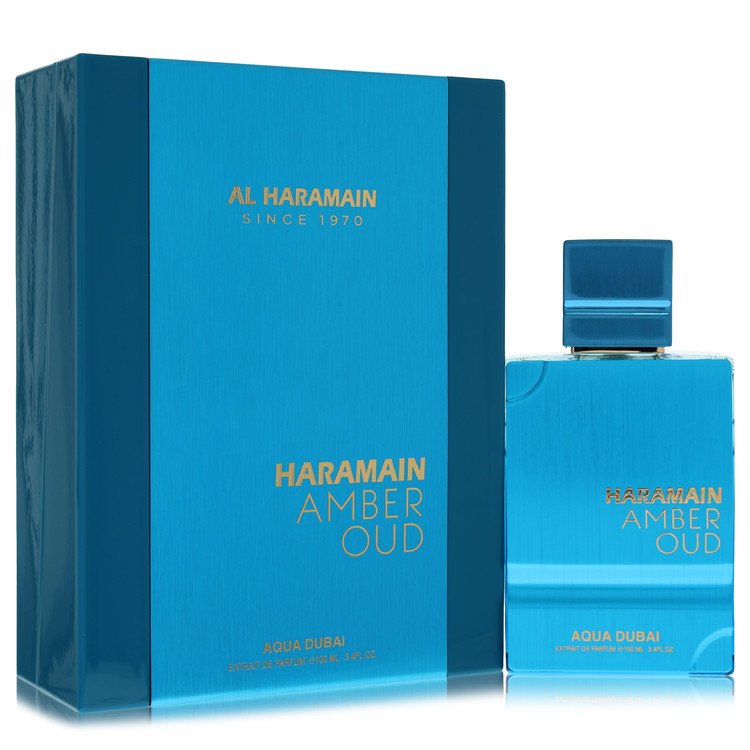 Al Haramain Amber Oud Aqua Dubai Cologne 3.33 Oz Extrait De Parfum Spray